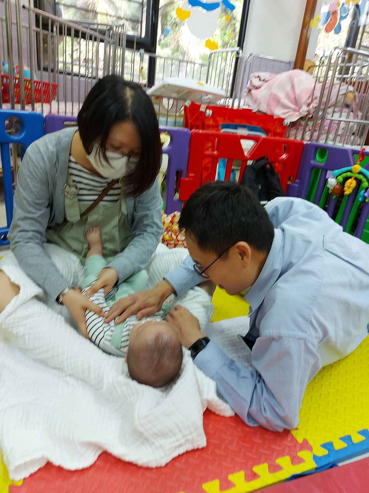 10月 嬰兒按摩班