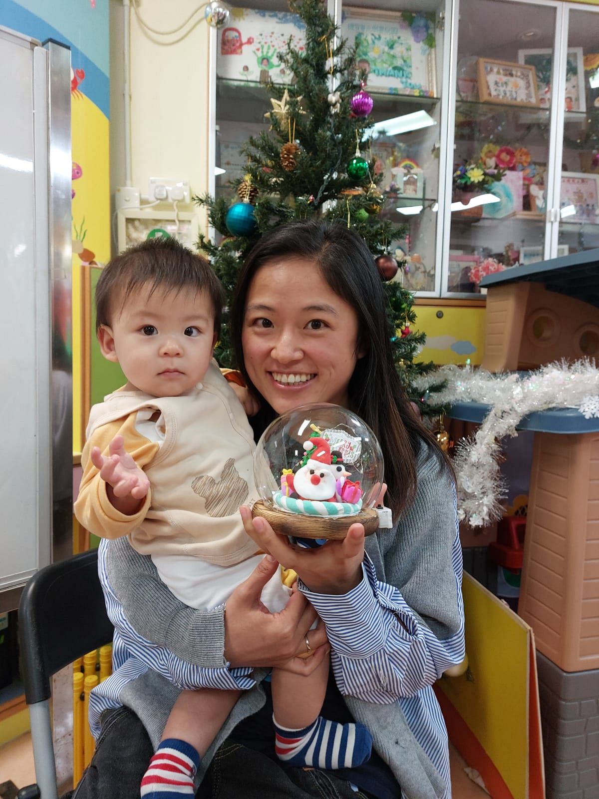 12月 圖工創作 聖誕小擺設